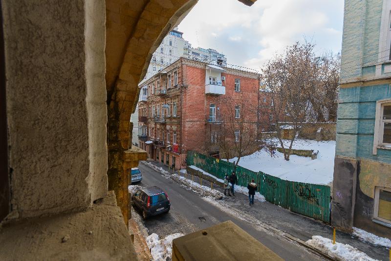 Студія З Видом На Майдан Незалежності Kiew Exterior foto