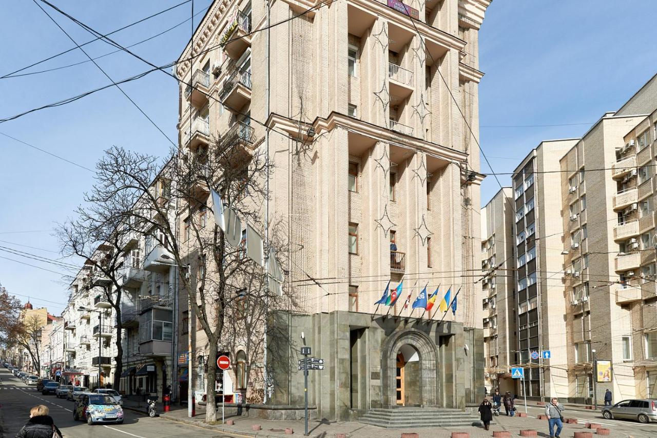 Студія З Видом На Майдан Незалежності Kiew Exterior foto